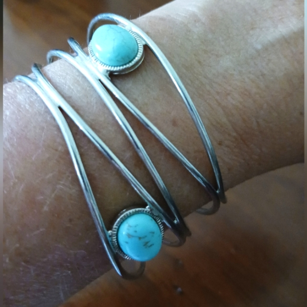 All in 1 Stack Bracelet, Turquoise